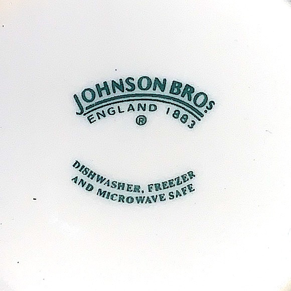 JOHNSON BROTHERS CLASSIC WILLOW LUNCHEON PLATE 8 5/8TH INCH NEW ROUND BLUE NEW - Picture 7 of 7